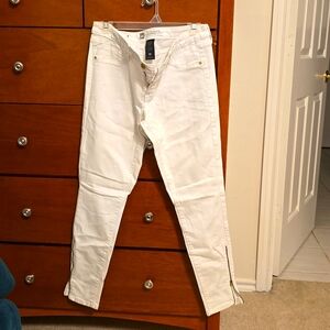 White Denim Legging
